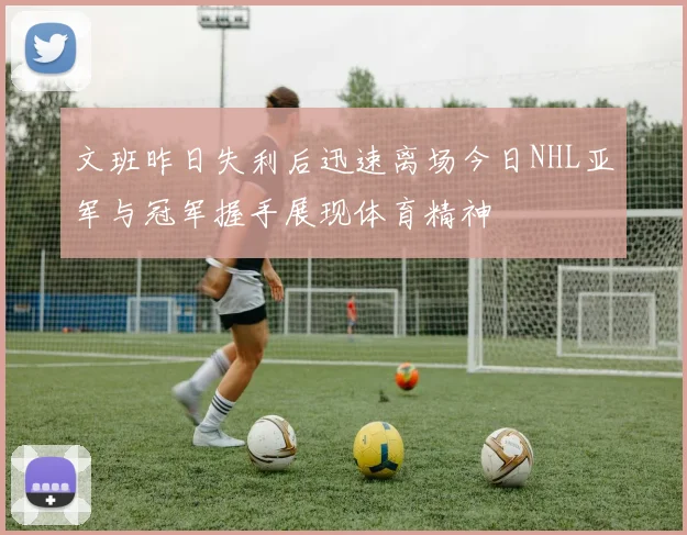 文班昨日失利后迅速离场今日NHL亚军与冠军握手展现体育精神