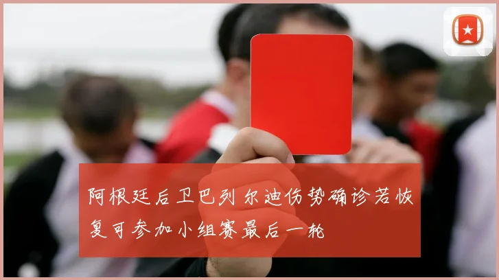 阿根廷后卫巴列尔迪伤势确诊若恢复可参加小组赛最后一轮